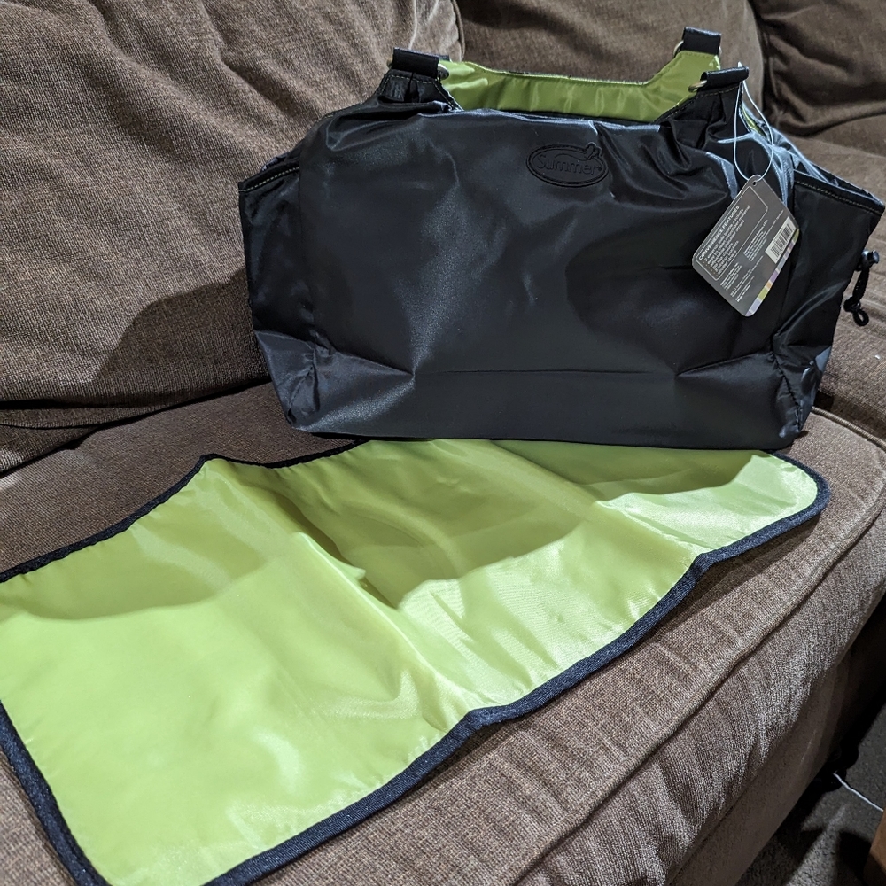 Summer Sunbeam Diaper Bag with Changing Pad